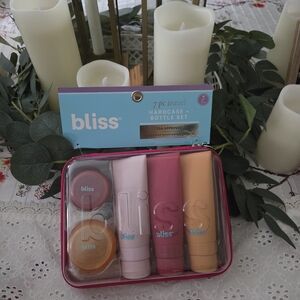 Bliss Travel Bottle Set - Pink, Orange, White